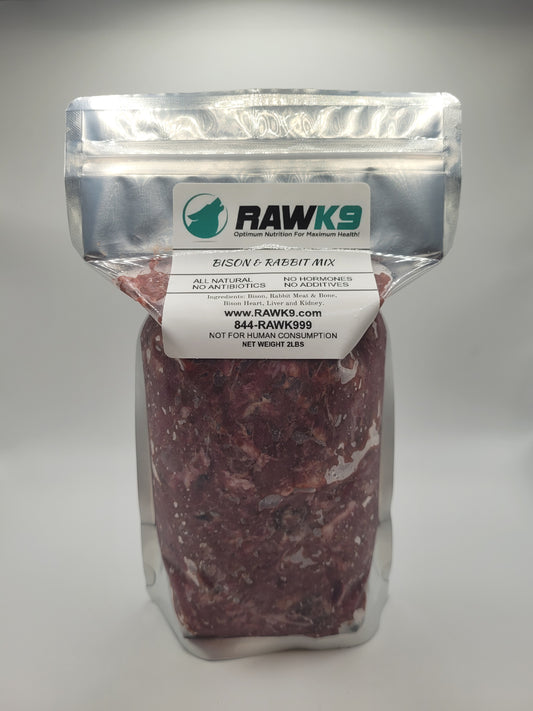 Raw K9 Bison Mix Bundle Raw Dog Food - 40 lb