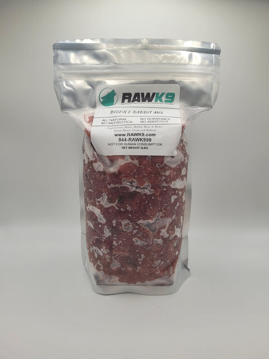 Raw K9 Bison Mix Bundle Raw Dog Food - 32 lb