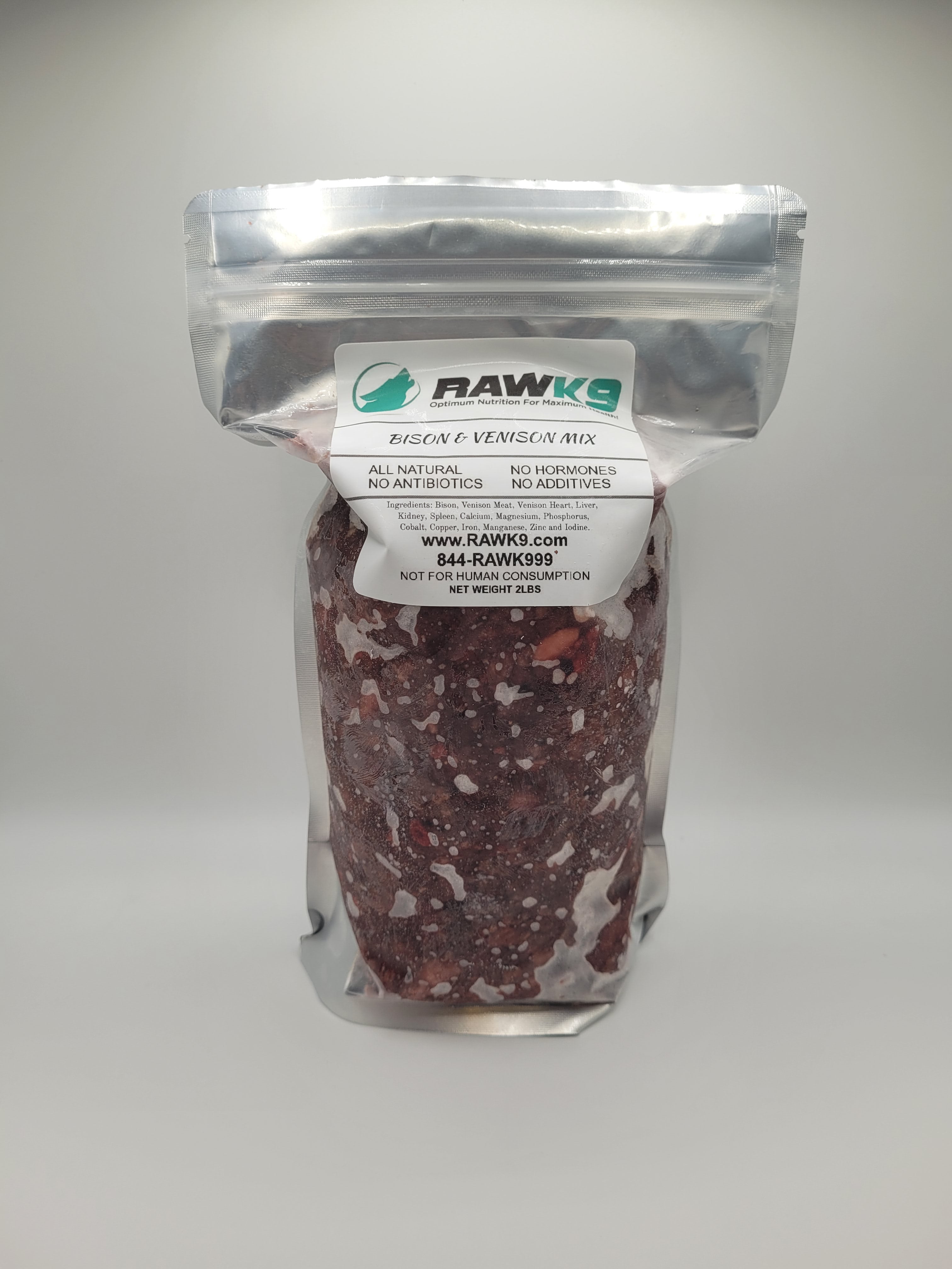 Bison Venison Mix 2 Lb Enhance your dog s nutrition with