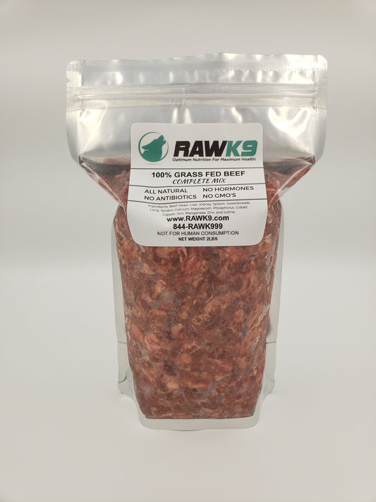 Raw K9 Original Beef Complete w/ Green Tripe Raw Dog Food - 2 lb