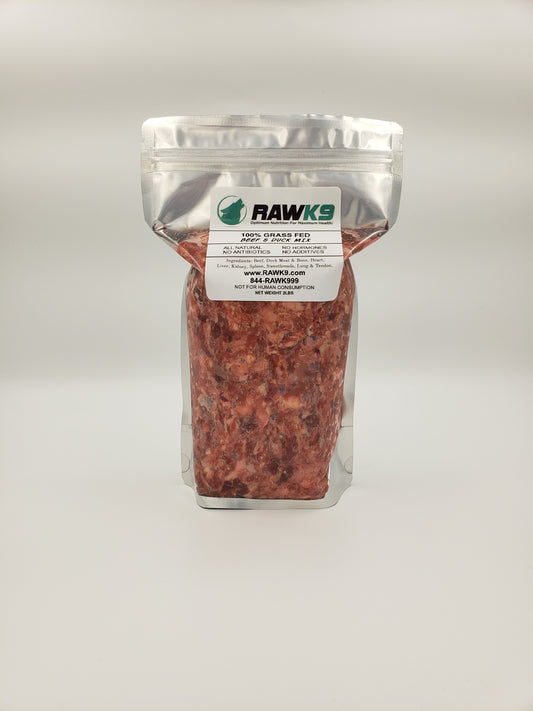 *NEW* Raw K9 Beef & Duck Mix Raw Pet Food - 2 lb
